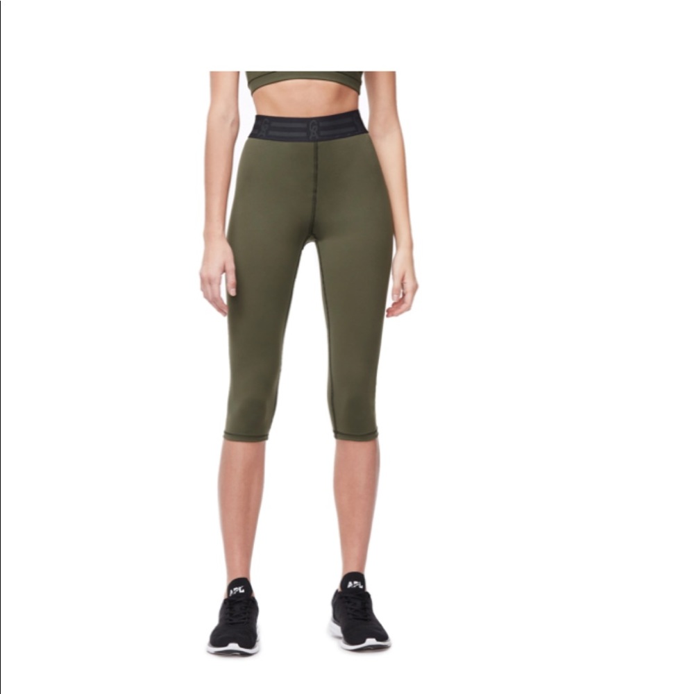 Olive green Good American leggings